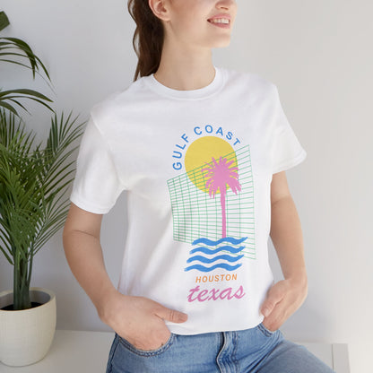 Gulf Coast Houston Shirt, HTX Retro 80's Vibes