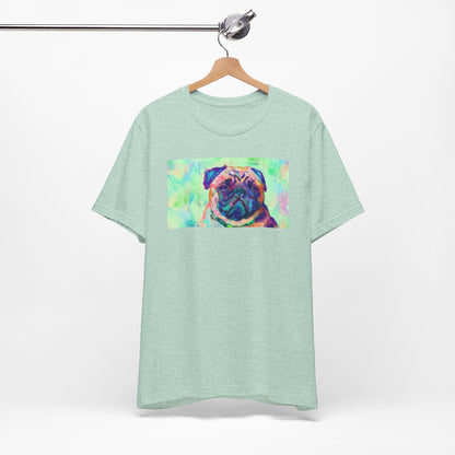 Colorful Pug Shirt - Painterly Pop Art Dog Tee