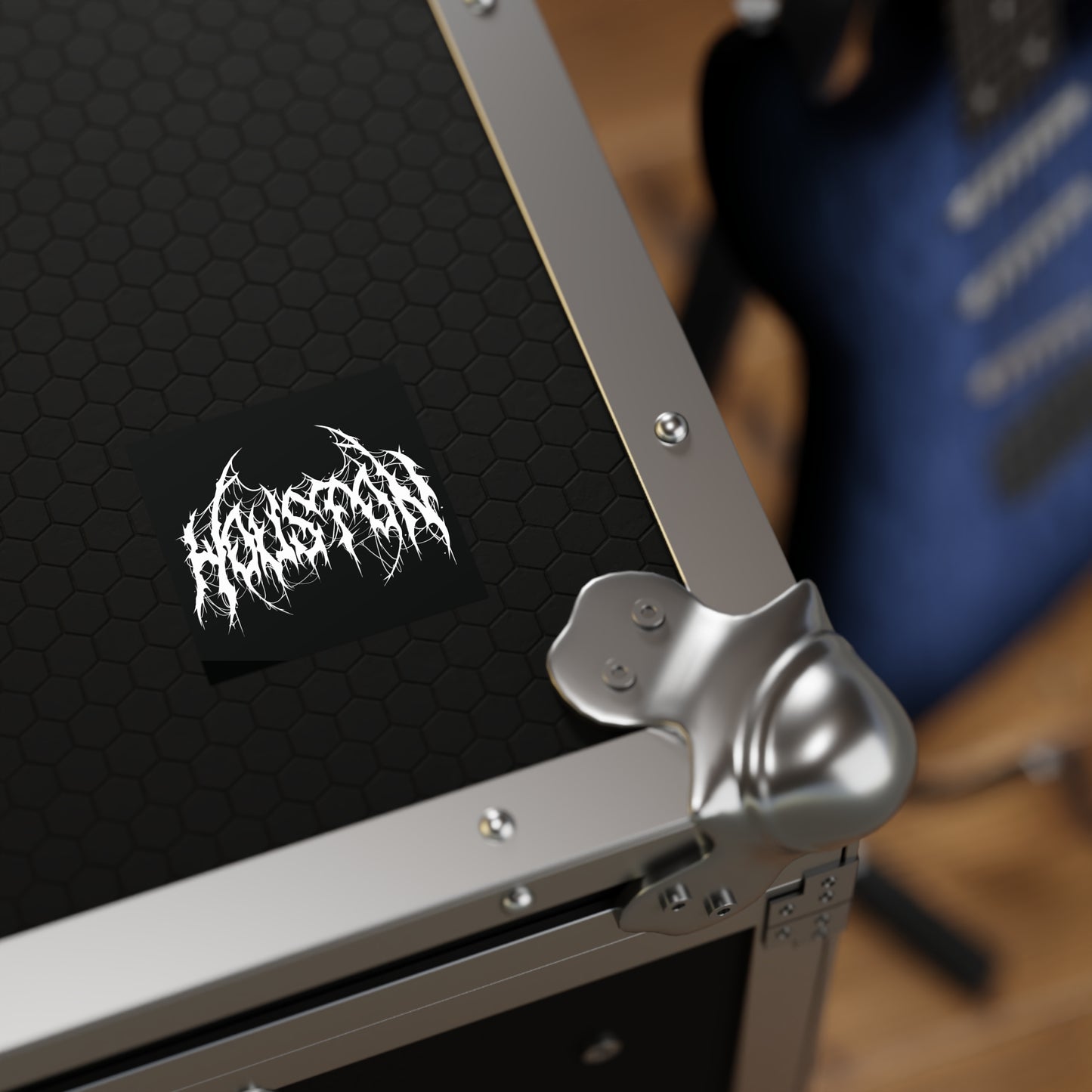 Houston - Heavy Metal Vinyl Sticker