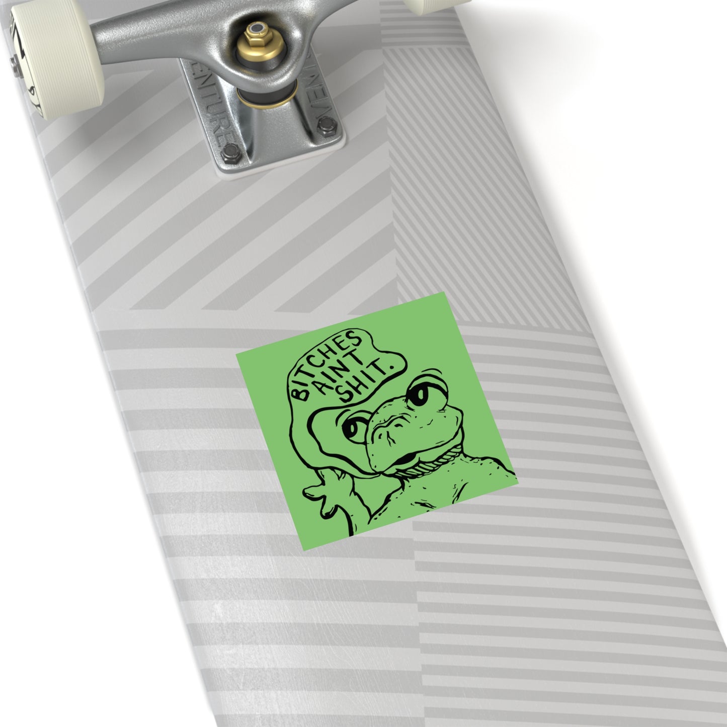 B*tches Ain't... Frog Sticker | Funny Frog Meme Vinyl Sticker