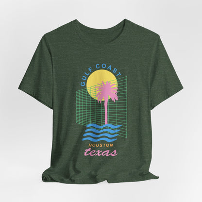 Gulf Coast Houston Shirt, HTX Retro 80's Vibes