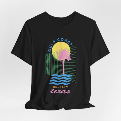 Gulf Coast Houston Shirt, HTX Retro 80's Vibes