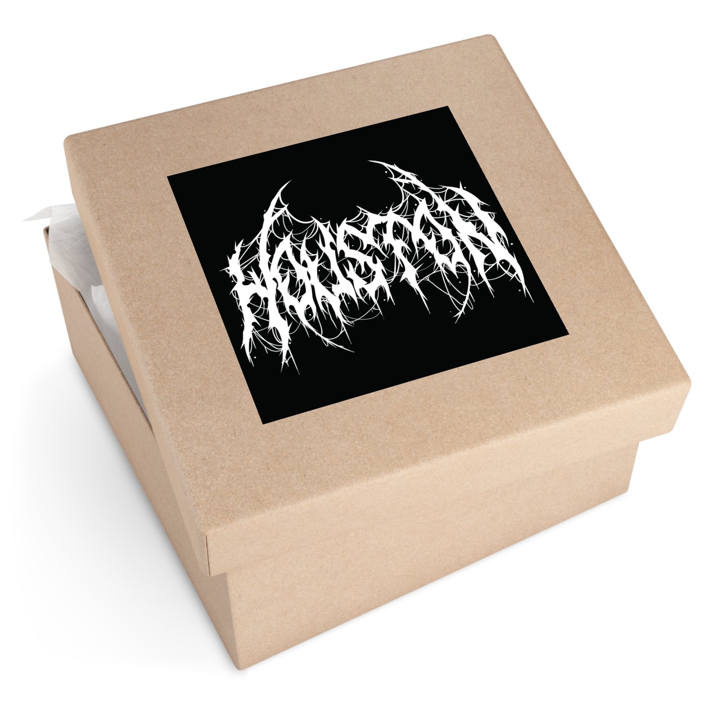 Houston - Heavy Metal Vinyl Sticker