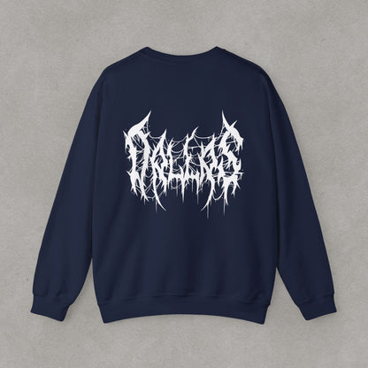 Dallas Heavy Metal Sweatshirt - Black and White Streetwear