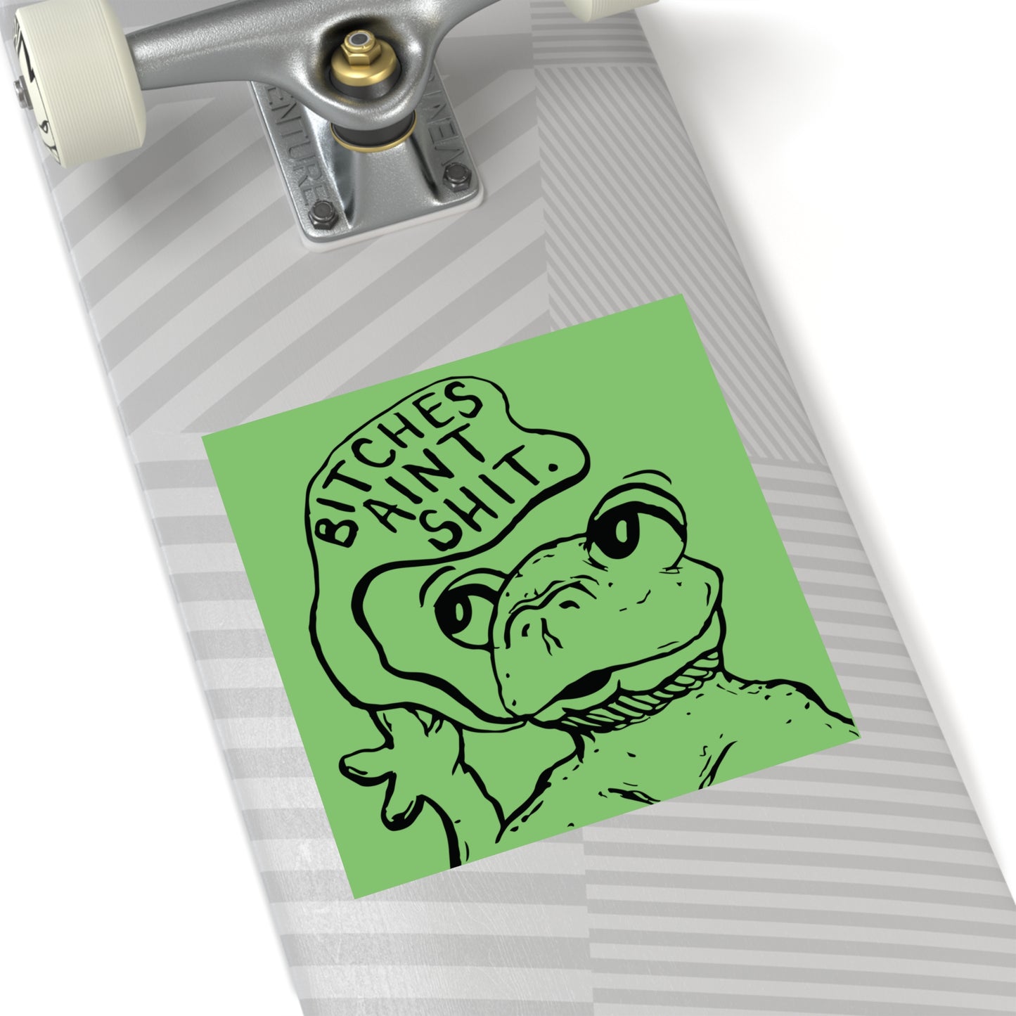 B*tches Ain't... Frog Sticker | Funny Frog Meme Vinyl Sticker