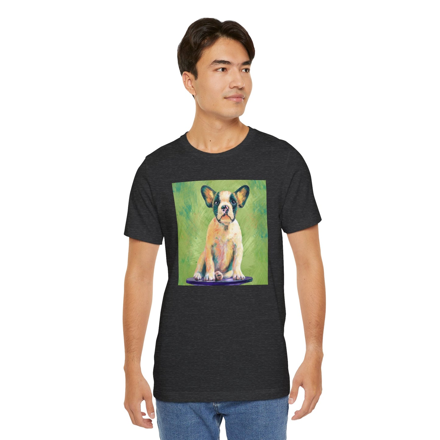 Colorful French Bulldog Shirt - Painterly Pop Art Dog Tee