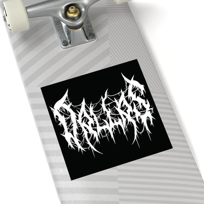 Dallas - Heavy Metal Logo Vinyl Sticker
