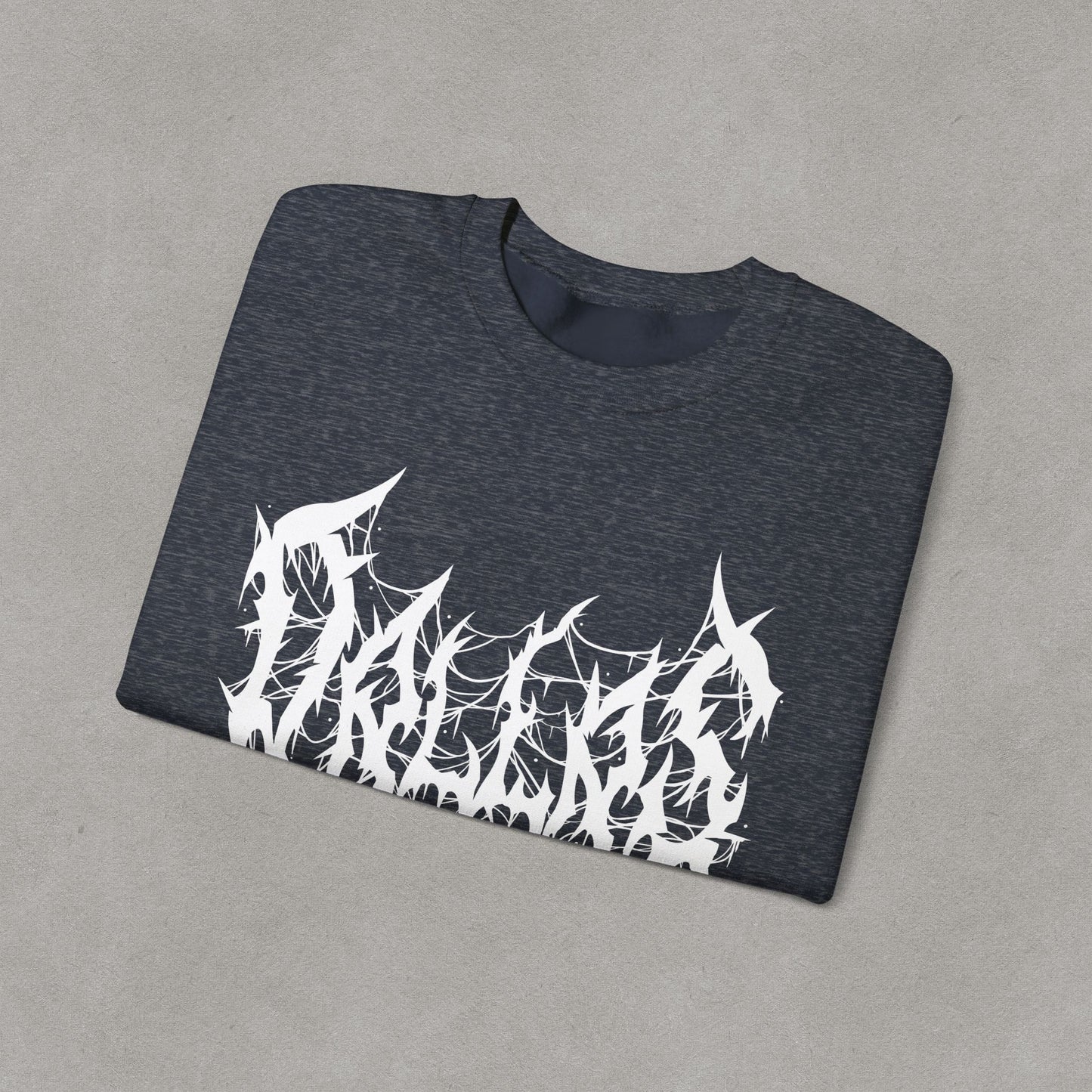 Dallas Heavy Metal Sweatshirt - Black and White Streetwear