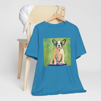 Colorful French Bulldog Shirt - Painterly Pop Art Dog Tee