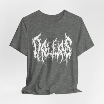Dallas Heavy Metal Logo T-Shirt - Black and White Graphic Tee