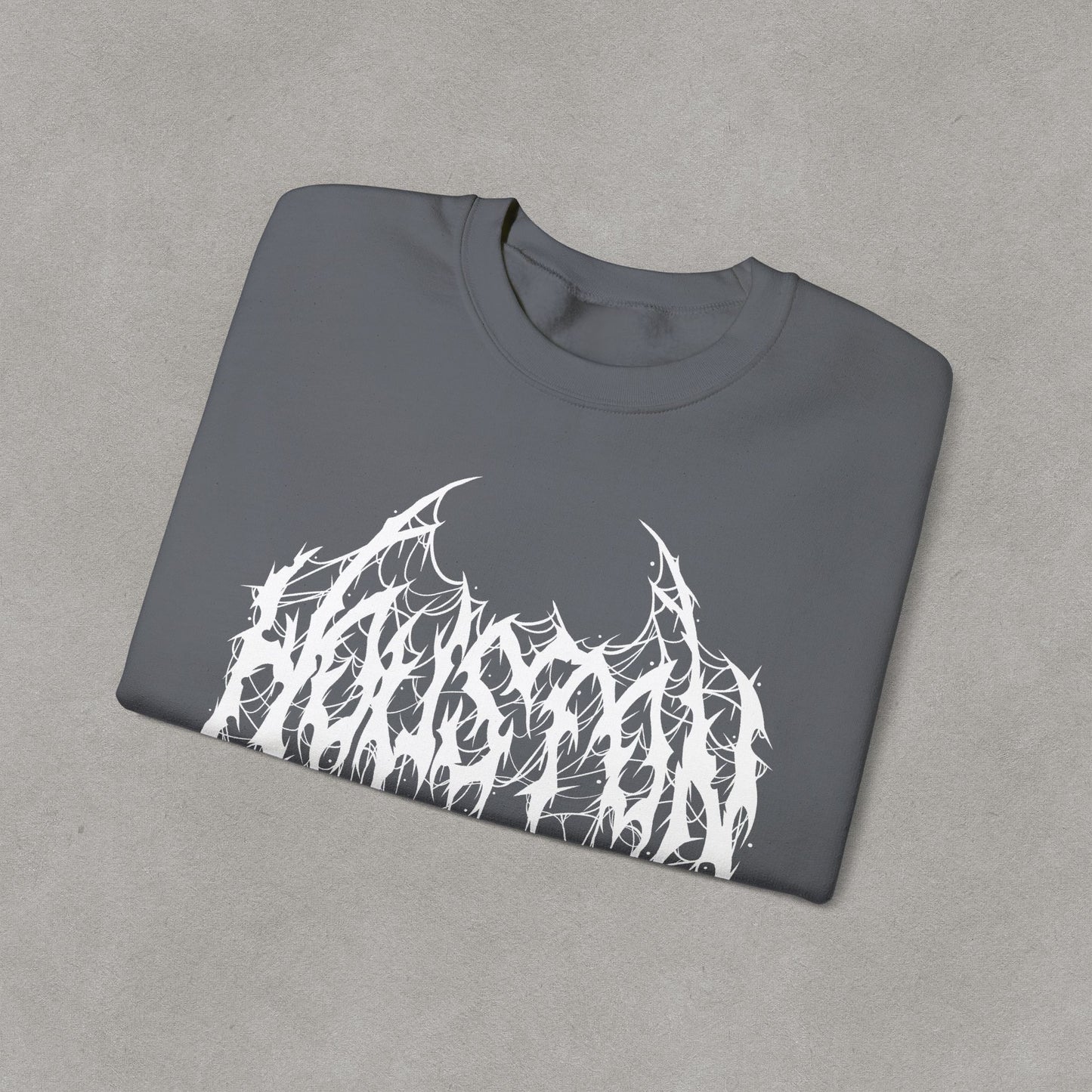 Houston Heavy Metal Sweatshirt - HTX Grunge Logo