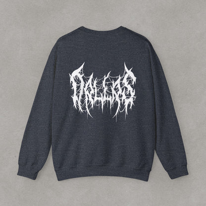 Dallas Heavy Metal Sweatshirt - Black and White Streetwear