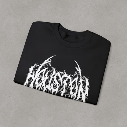 Houston Heavy Metal Sweatshirt - HTX Grunge Logo