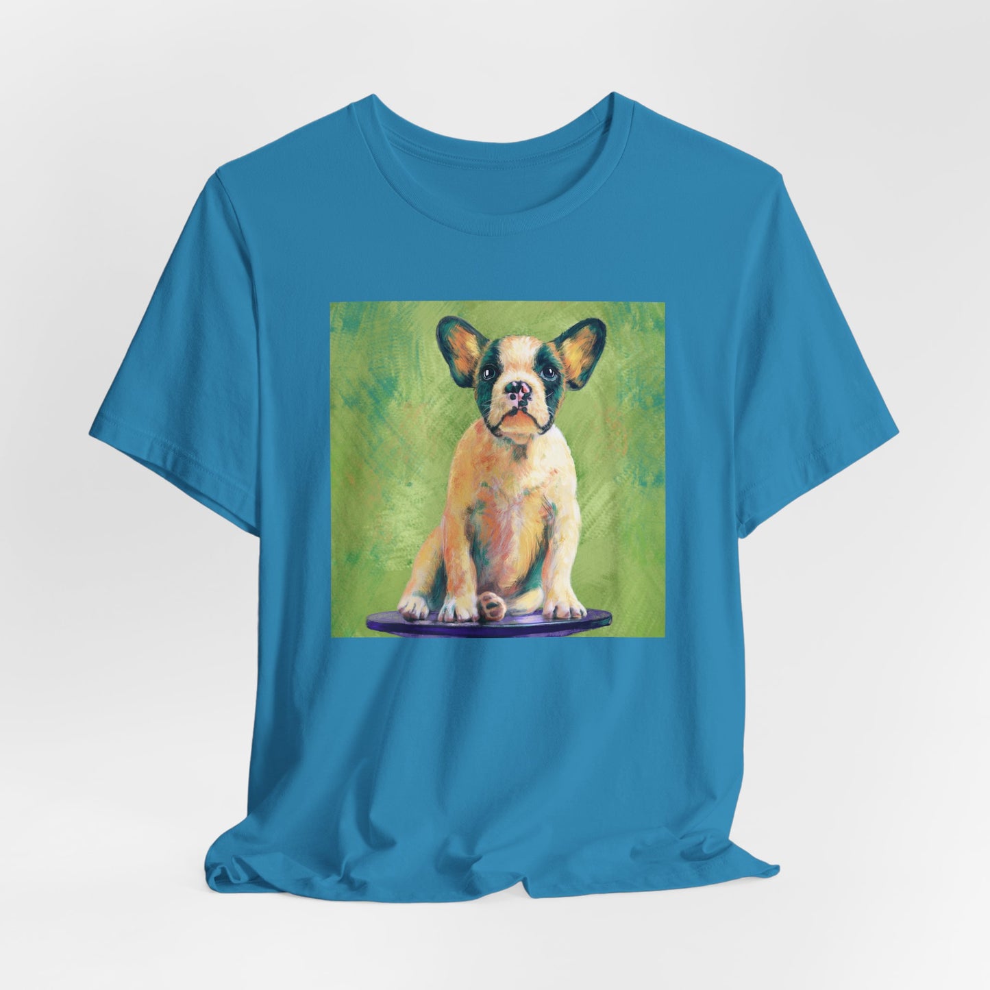 Colorful French Bulldog Shirt - Painterly Pop Art Dog Tee