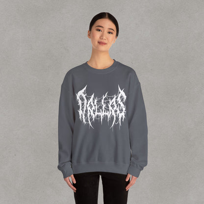 Dallas Heavy Metal Sweatshirt - Black and White Streetwear