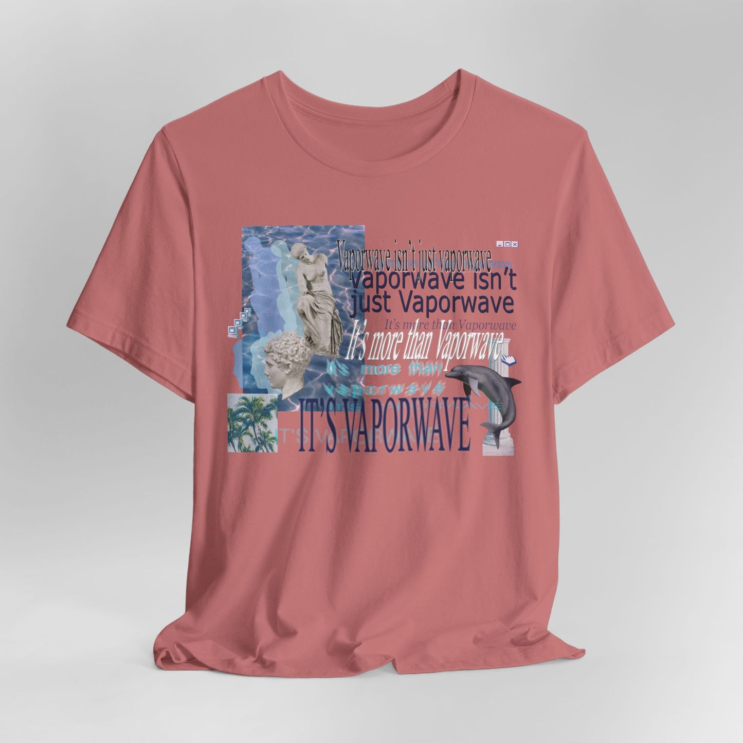 Vaporwave Isn't Just Vaporwave T-Shirt - Retro Meme Aesthetic