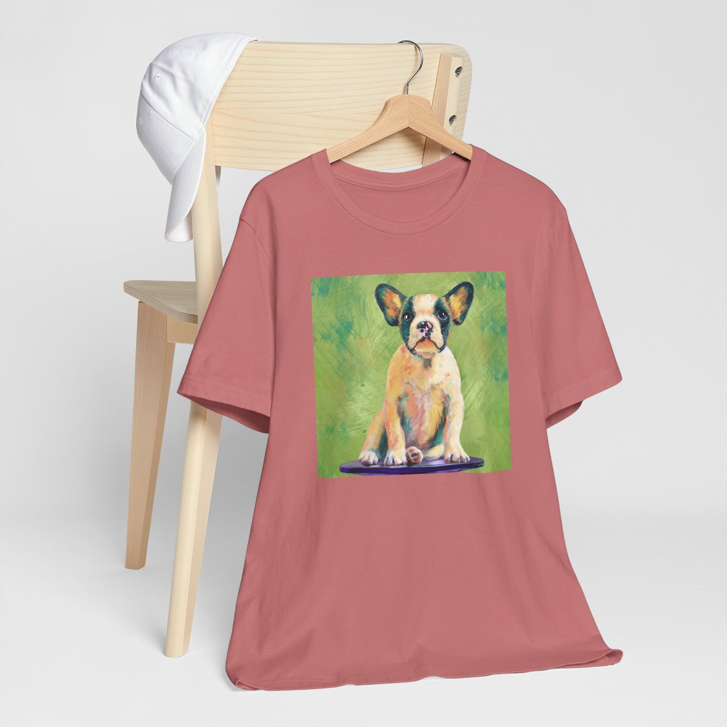 Colorful French Bulldog Shirt - Painterly Pop Art Dog Tee