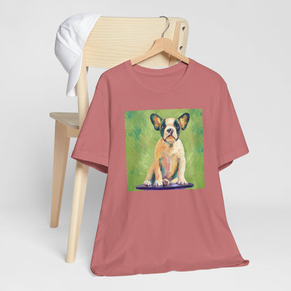 Colorful French Bulldog Shirt - Painterly Pop Art Dog Tee