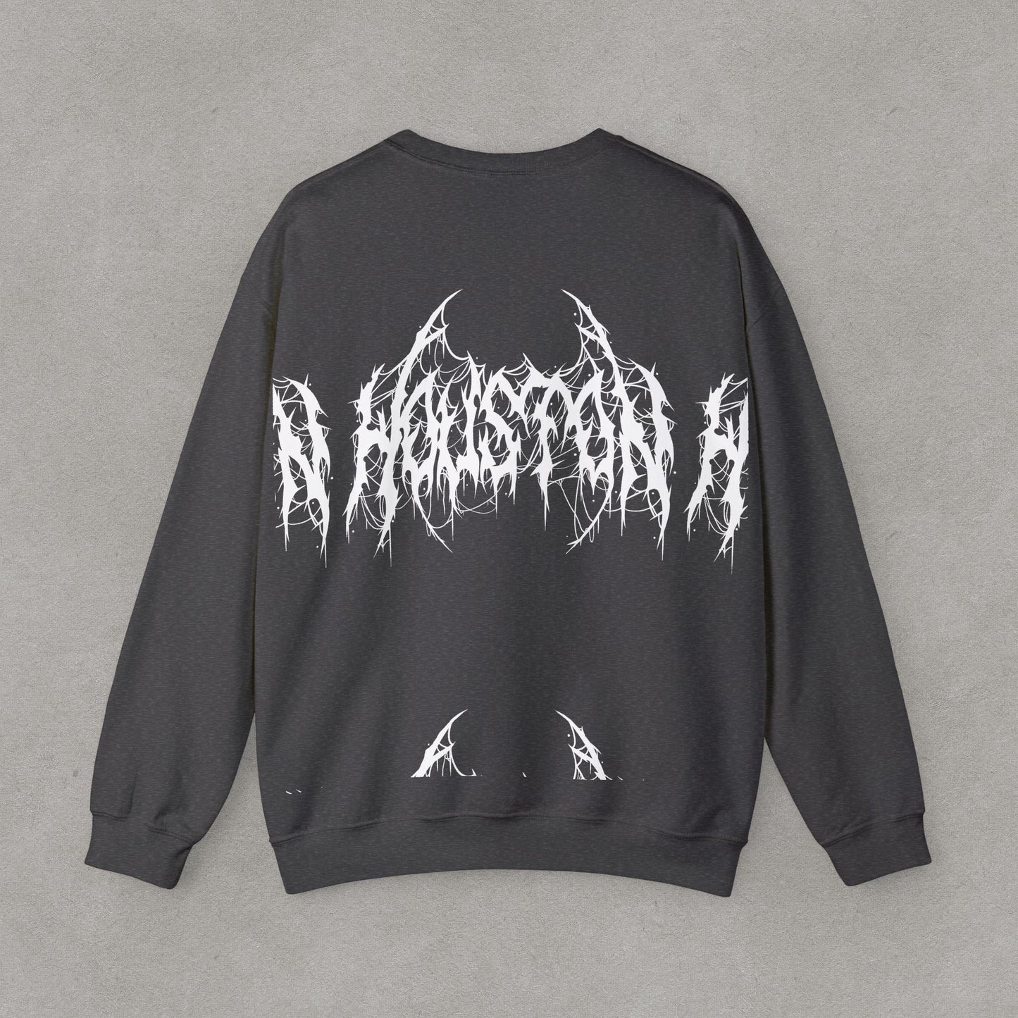 Houston Heavy Metal Sweatshirt - HTX Grunge Logo
