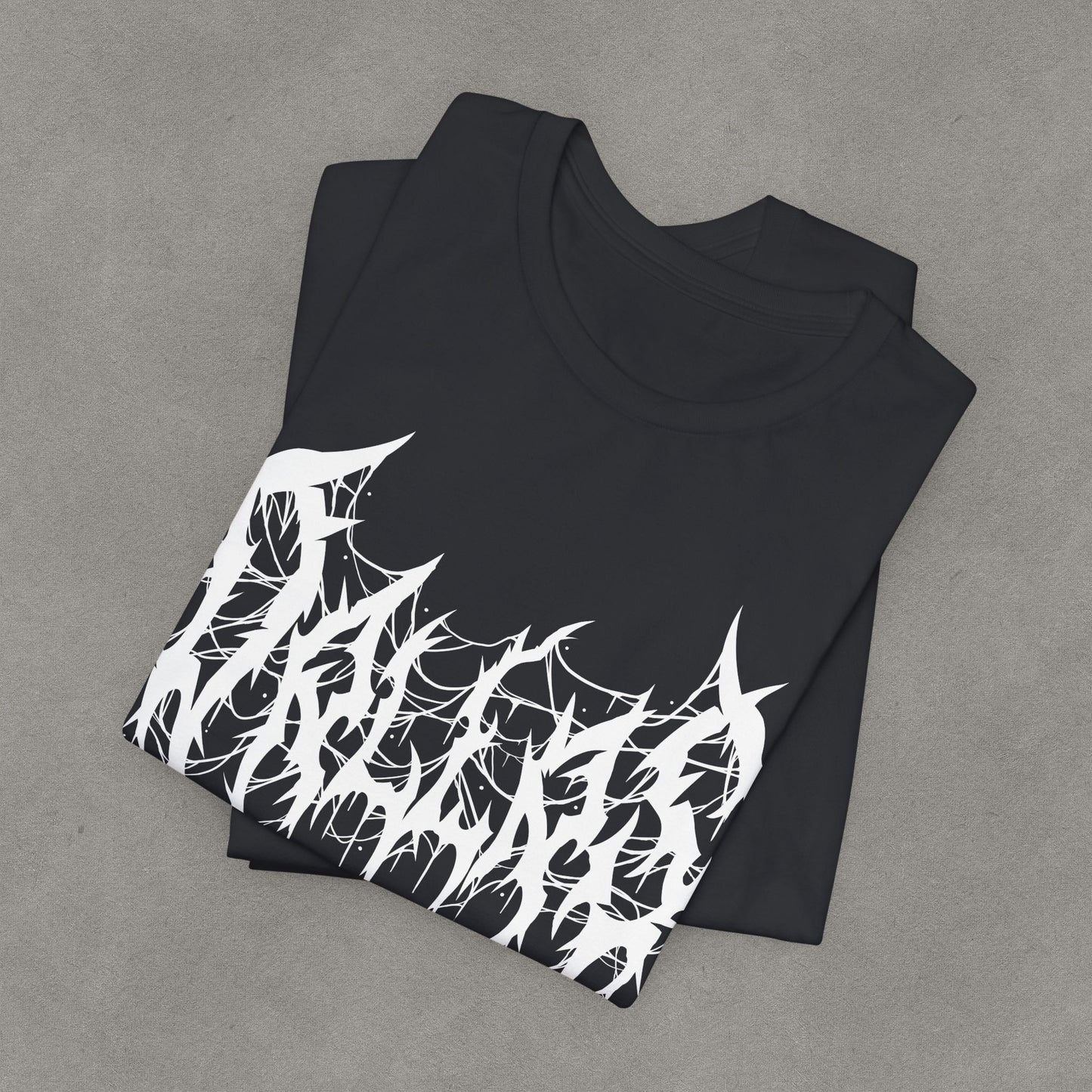 Dallas Heavy Metal Logo T-Shirt - Black and White Graphic Tee