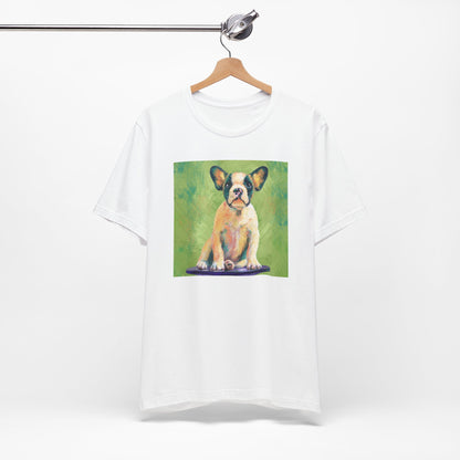 Colorful French Bulldog Shirt - Painterly Pop Art Dog Tee