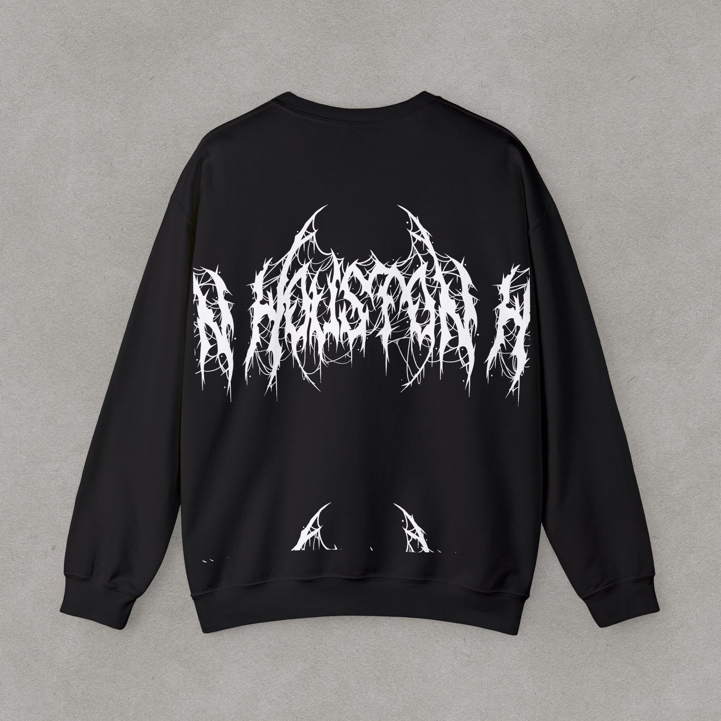 Houston Heavy Metal Sweatshirt - HTX Grunge Logo