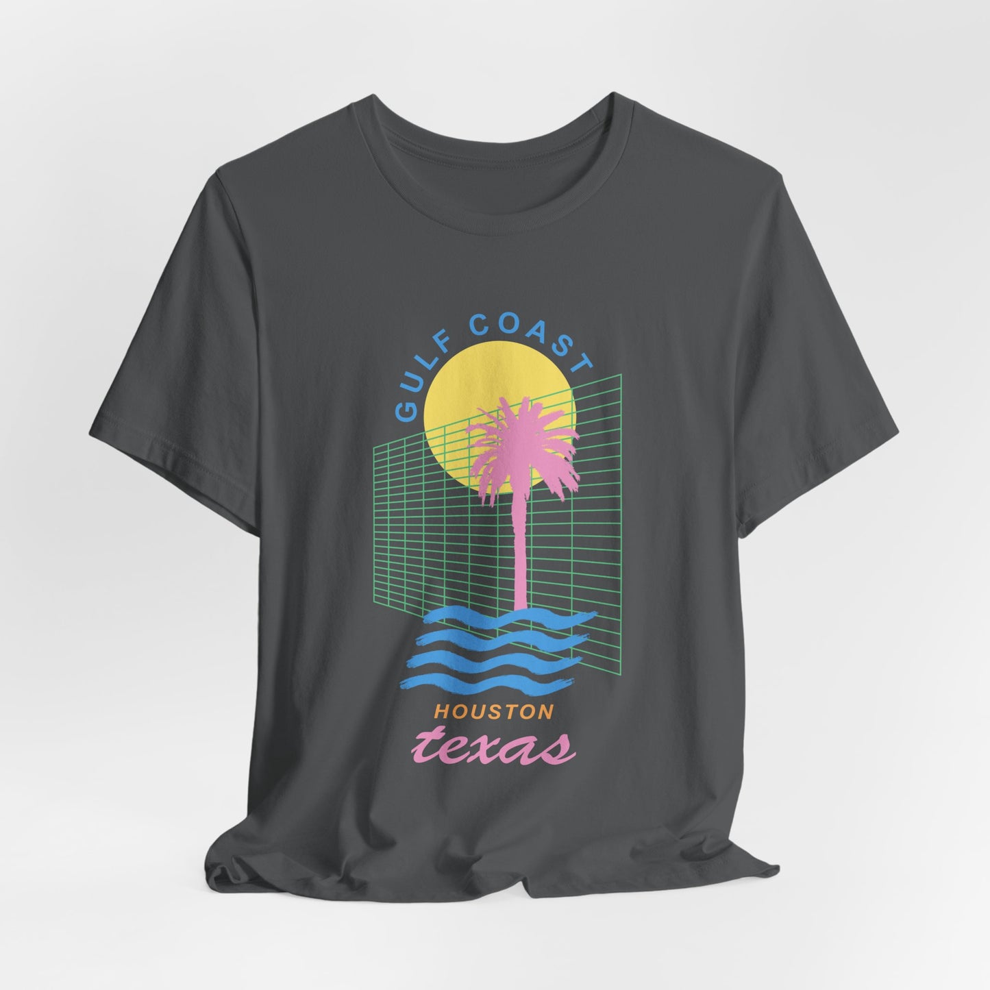 Gulf Coast Houston Shirt, HTX Retro 80's Vibes