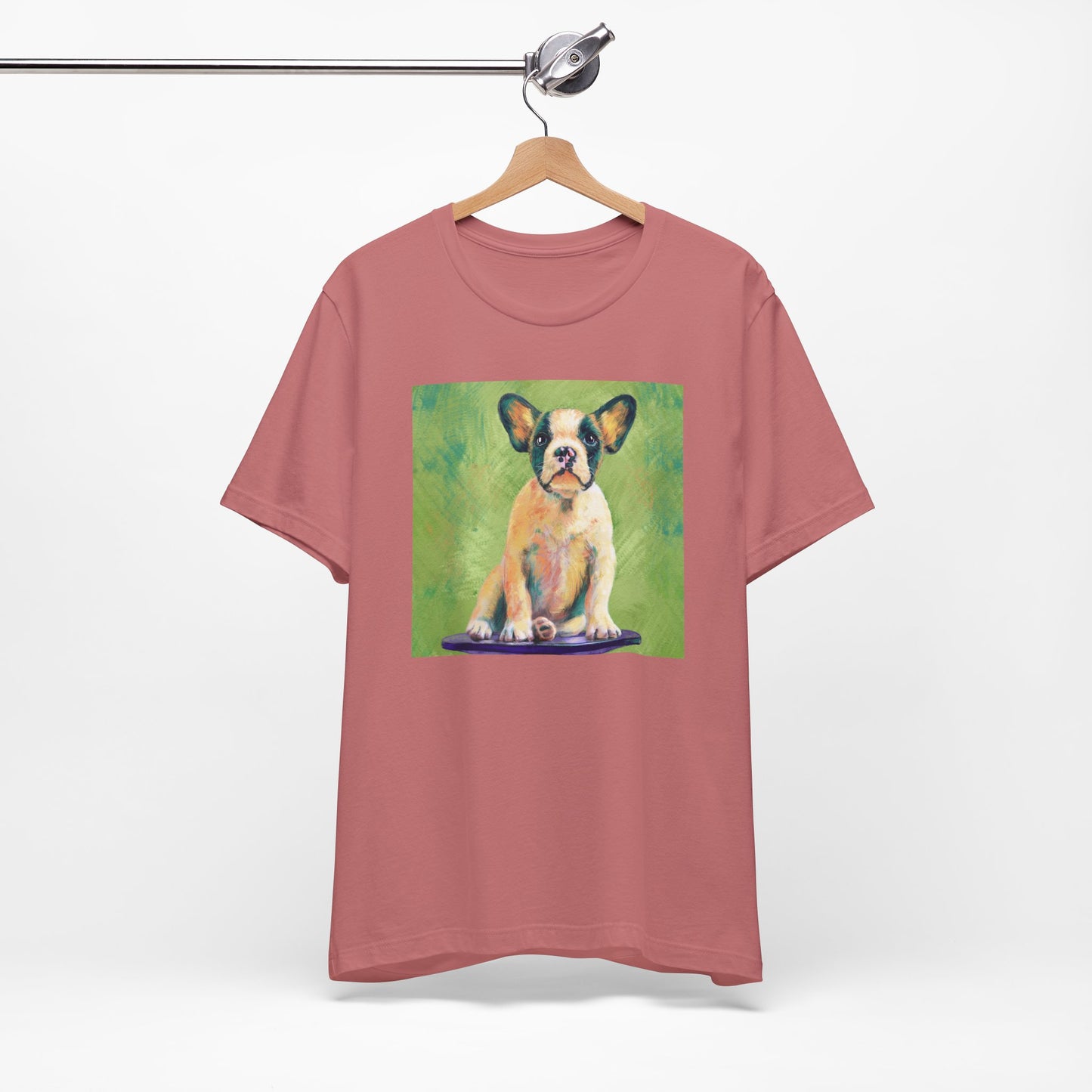 Colorful French Bulldog Shirt - Painterly Pop Art Dog Tee