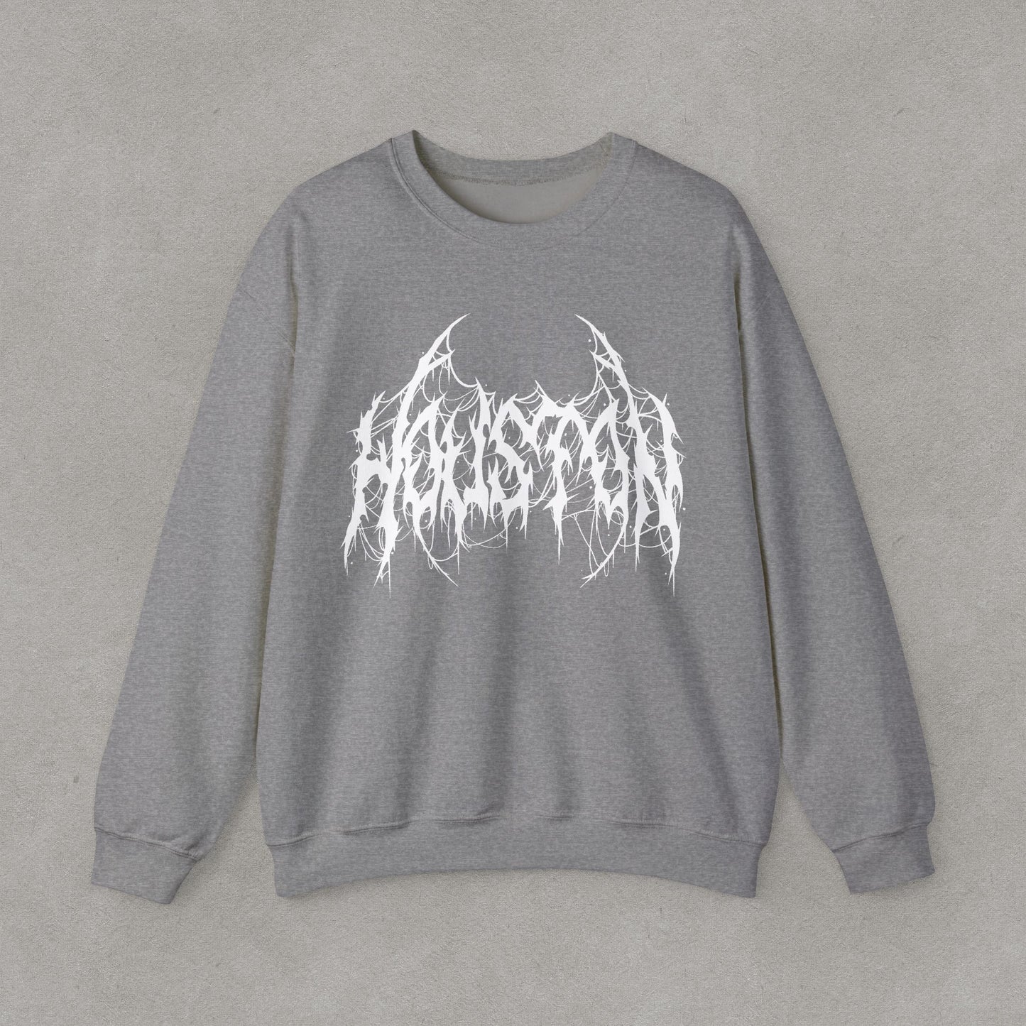 Houston Heavy Metal Sweatshirt - HTX Grunge Logo