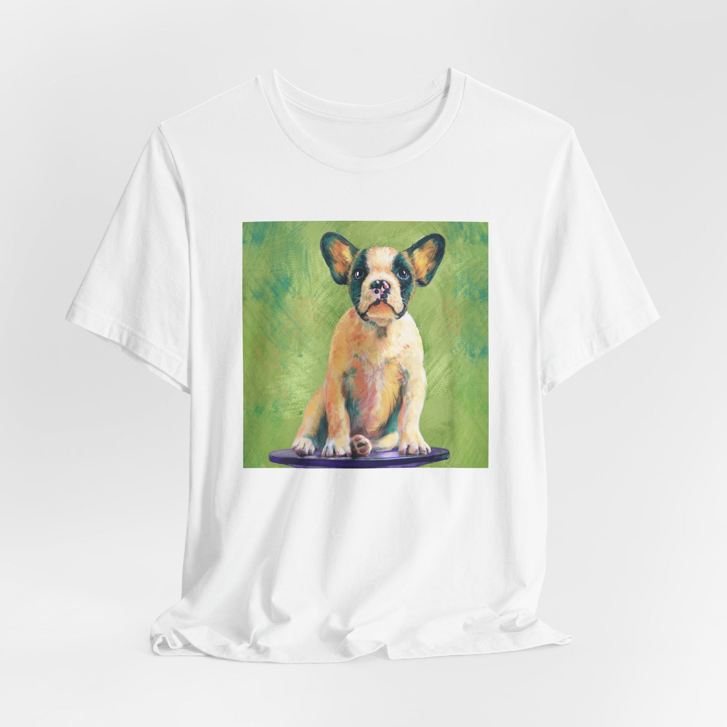 Colorful French Bulldog Shirt - Painterly Pop Art Dog Tee