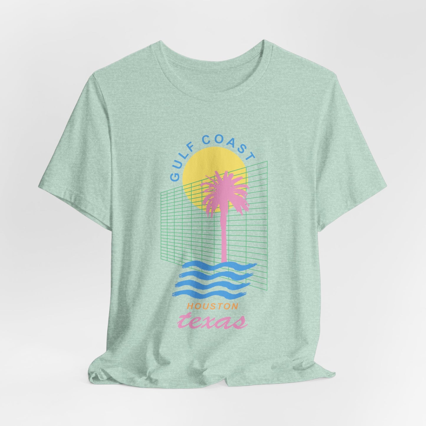 Gulf Coast Houston Shirt, HTX Retro 80's Vibes
