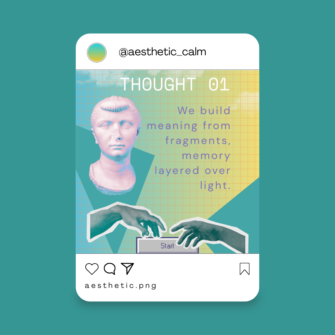 calm.exe – Soft Pastel Vaporwave Instagram Templates | Canva Editable