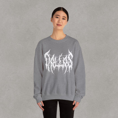 Dallas Heavy Metal Sweatshirt - Black and White Streetwear