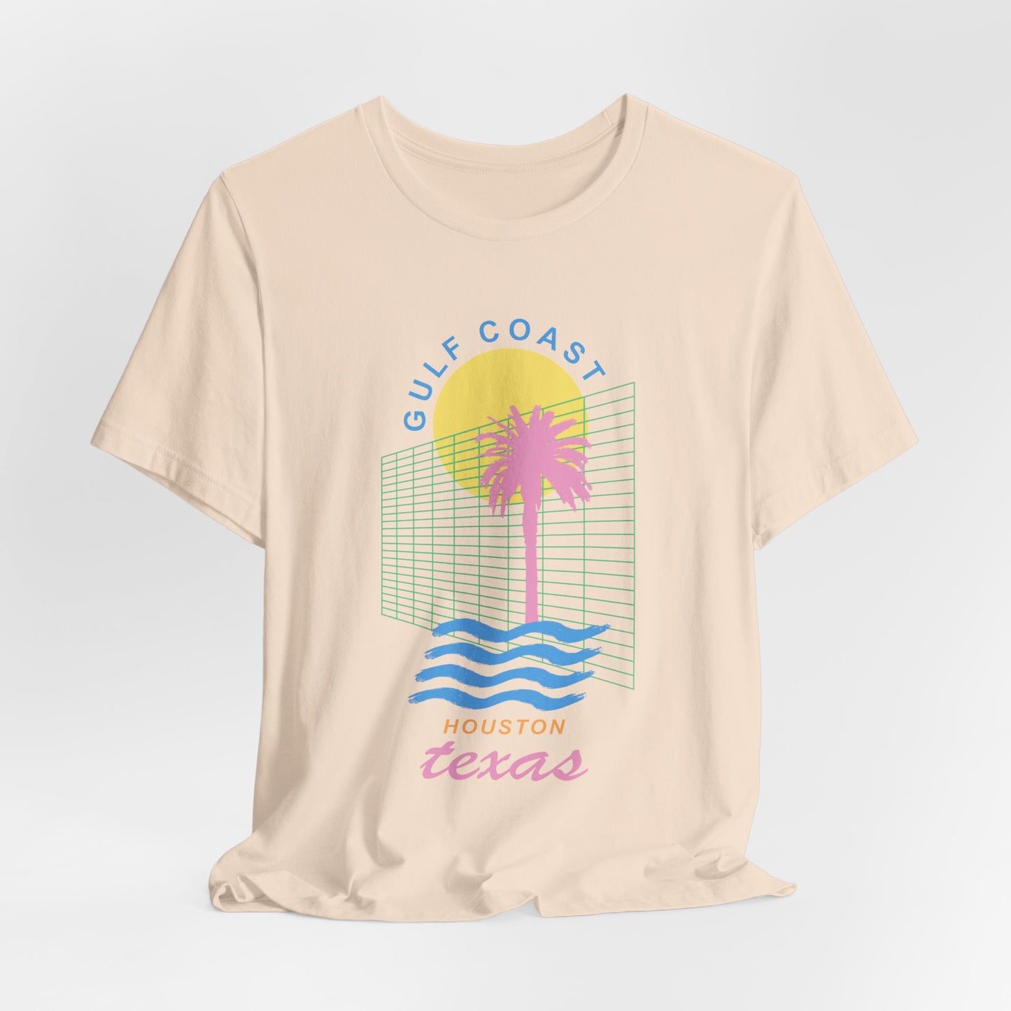 Gulf Coast Houston Shirt, HTX Retro 80's Vibes