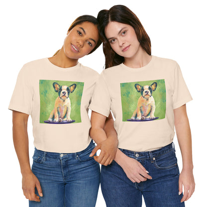 Colorful French Bulldog Shirt - Painterly Pop Art Dog Tee