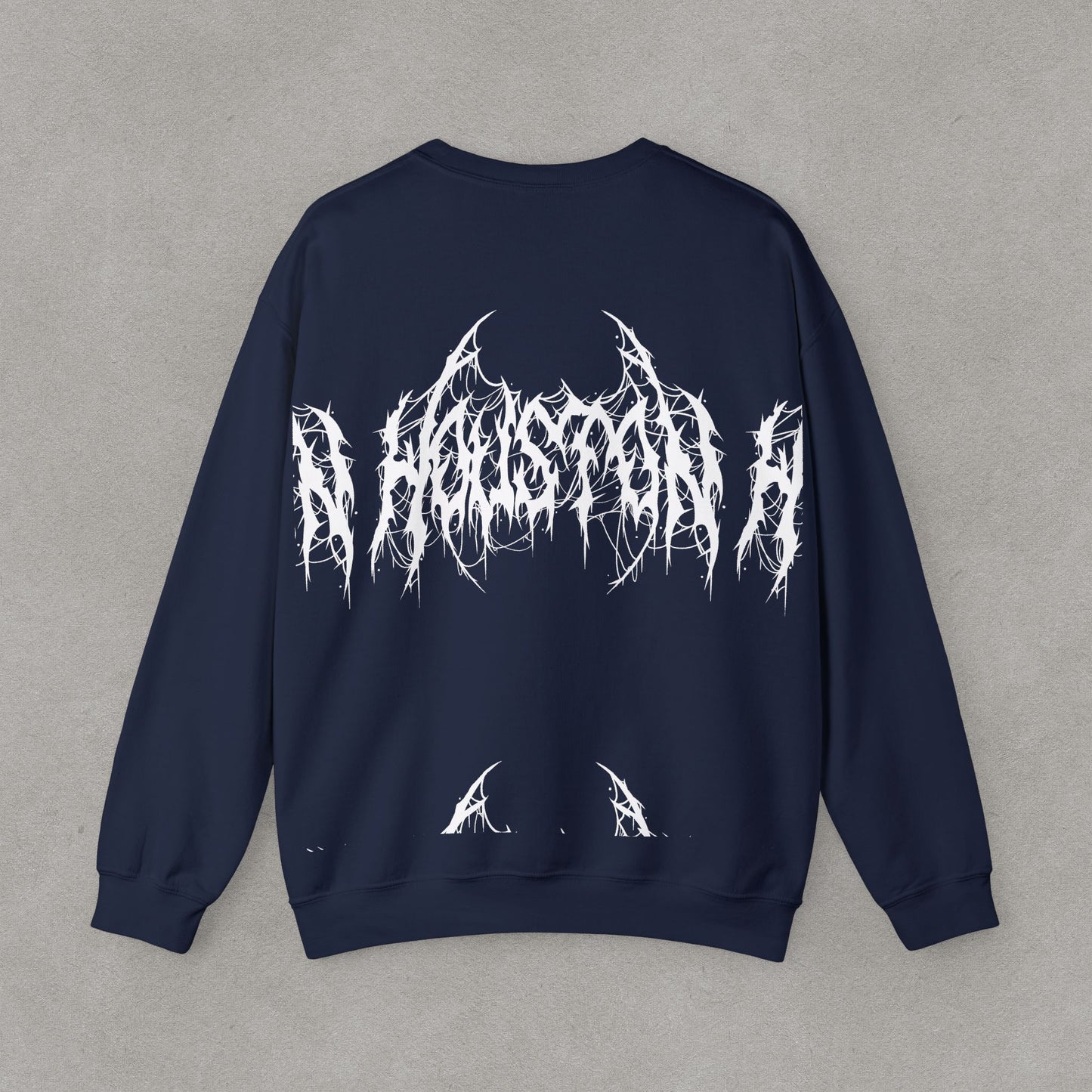 Houston Heavy Metal Sweatshirt - HTX Grunge Logo
