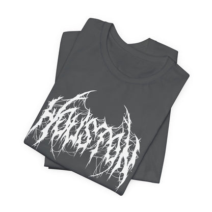 Houston Heavy Metal Logo T-Shirt - Black and White Graphic Tee
