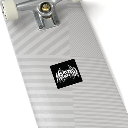 Houston - Heavy Metal Vinyl Sticker