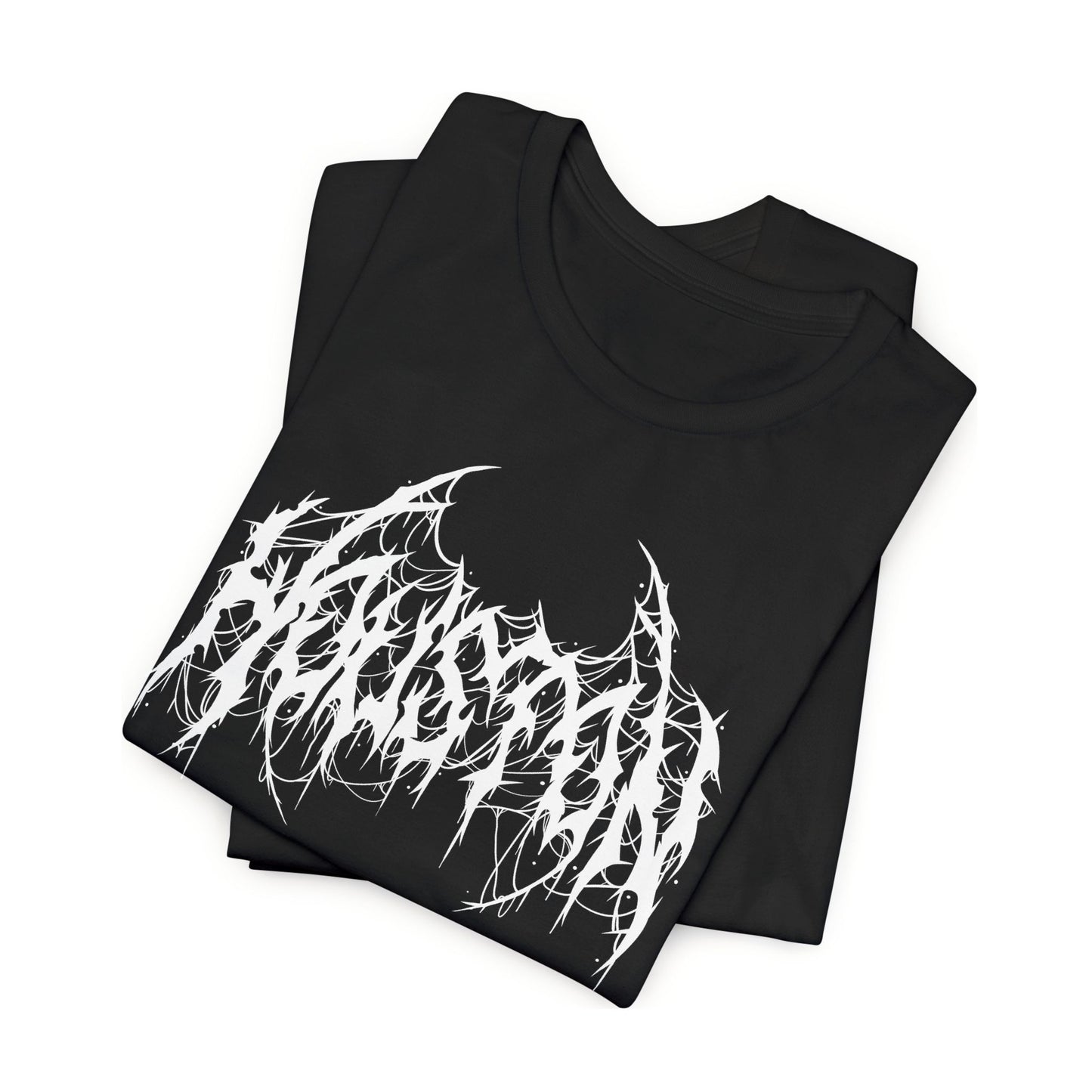 Houston Heavy Metal Logo T-Shirt - Black and White Graphic Tee
