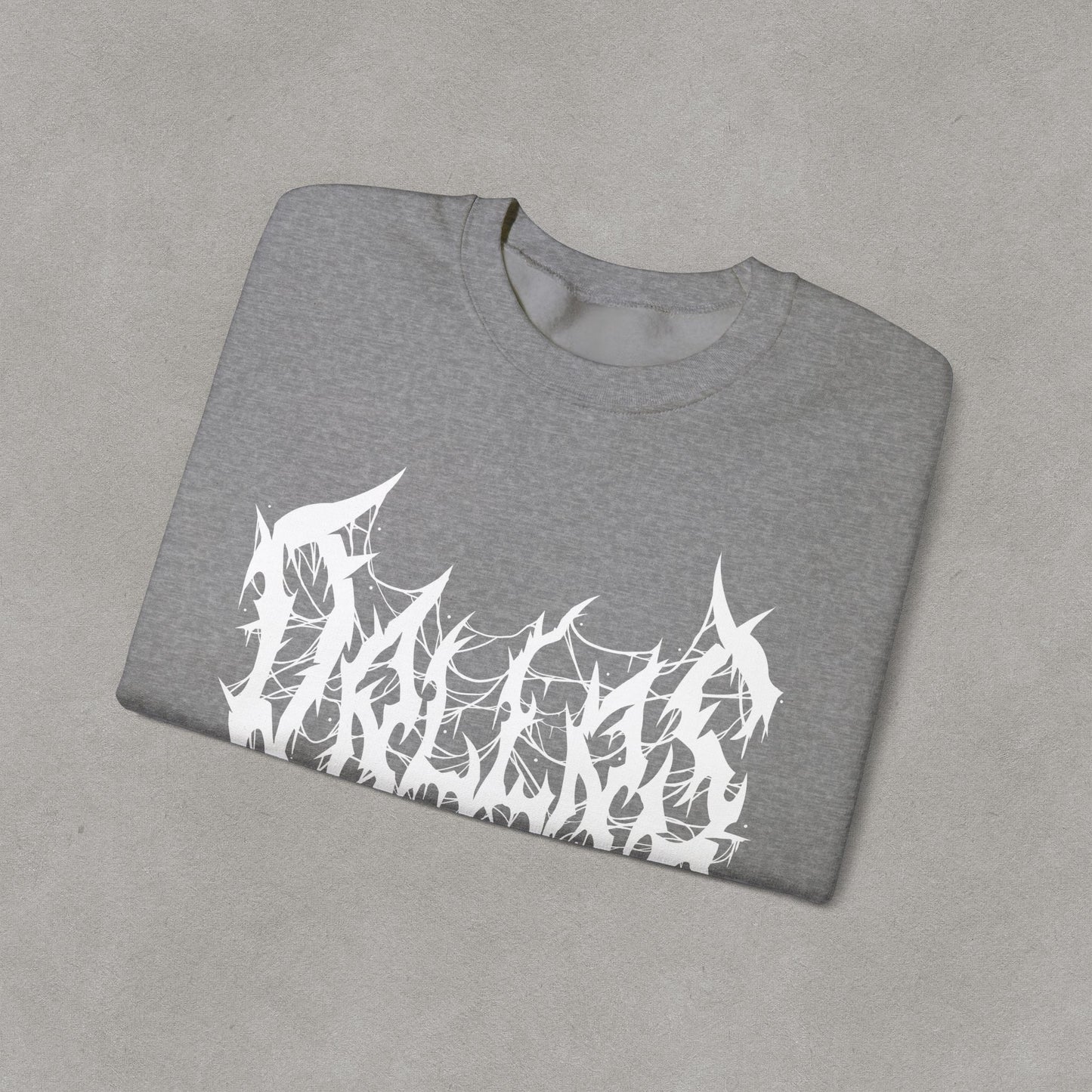 Dallas Heavy Metal Sweatshirt - Black and White Streetwear