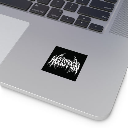 Houston - Heavy Metal Vinyl Sticker