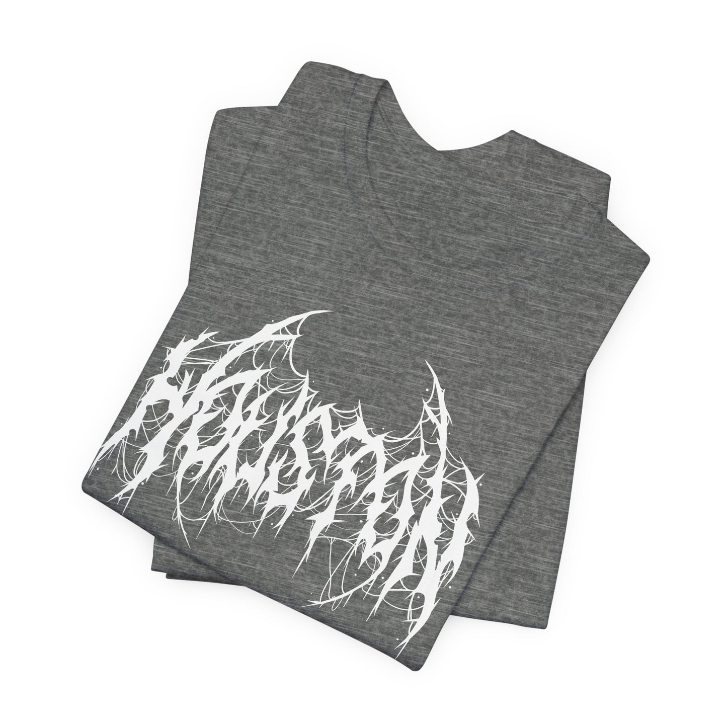 Houston Heavy Metal Logo T-Shirt - Black and White Graphic Tee