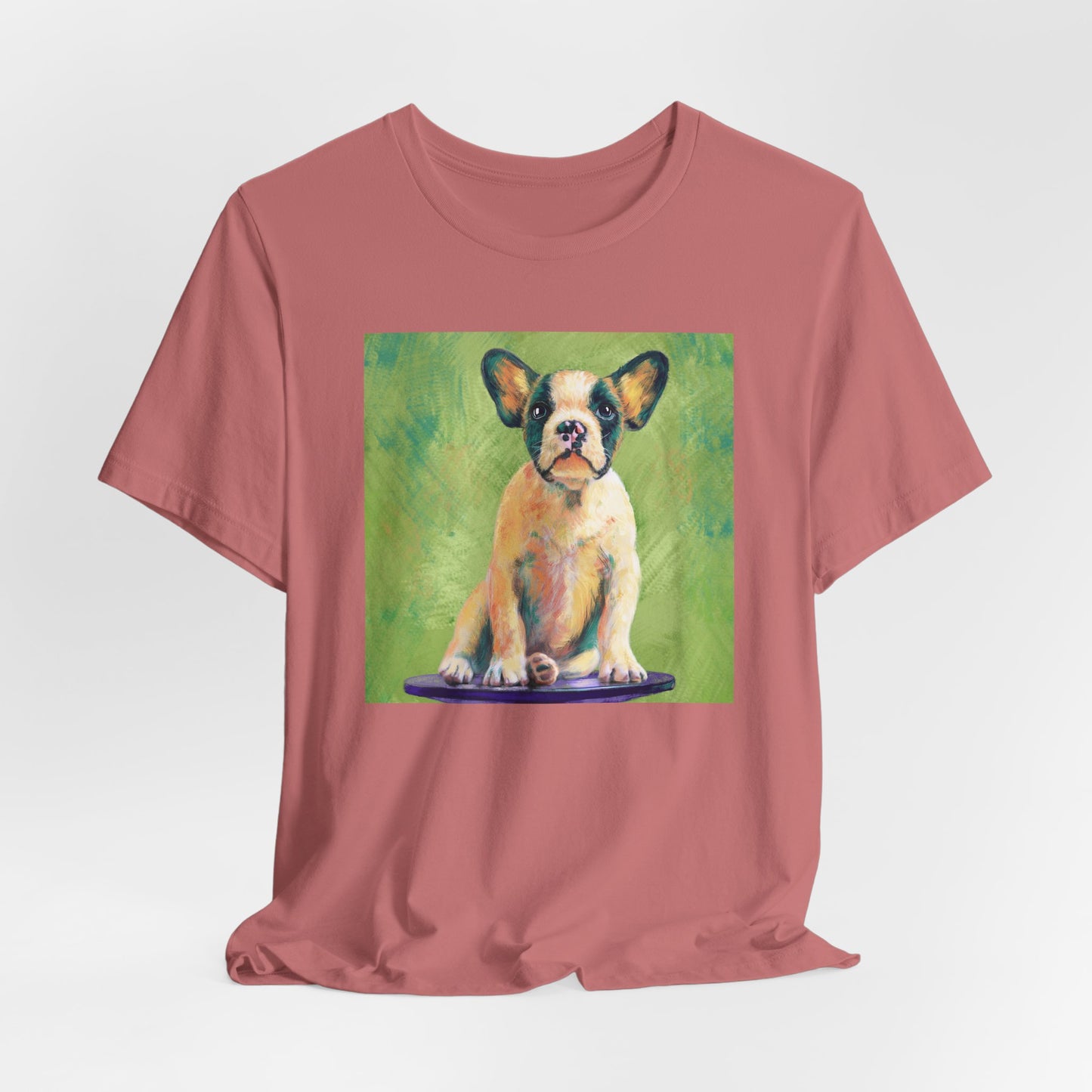 Colorful French Bulldog Shirt - Painterly Pop Art Dog Tee