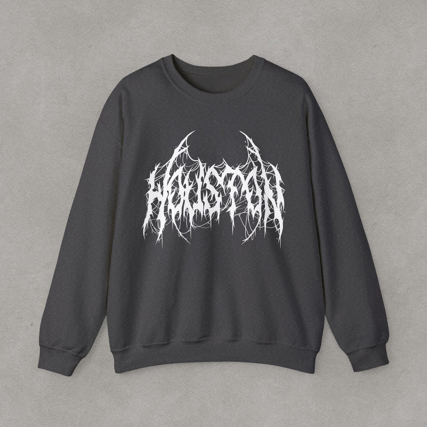 Houston Heavy Metal Sweatshirt - HTX Grunge Logo