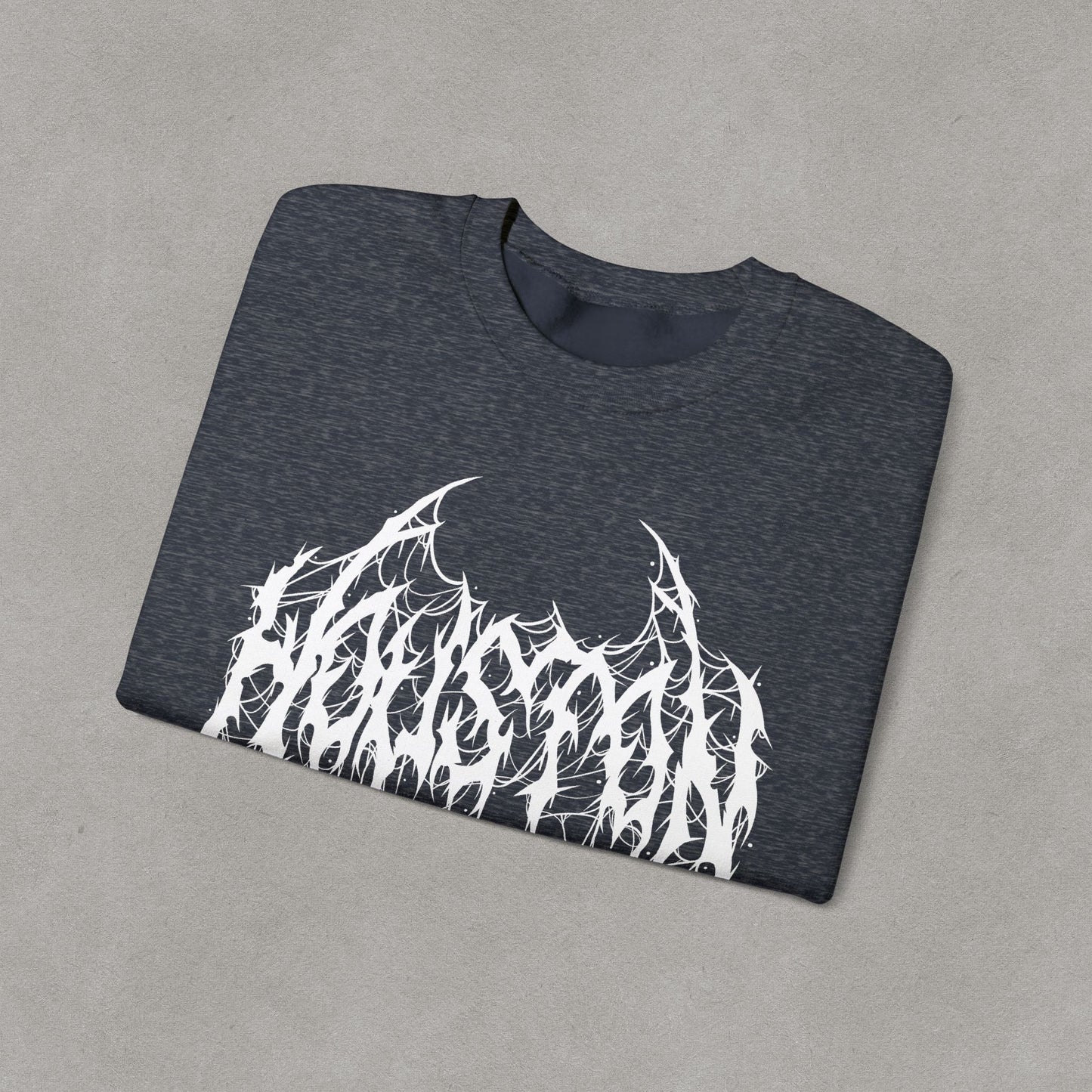 Houston Heavy Metal Sweatshirt - HTX Grunge Logo