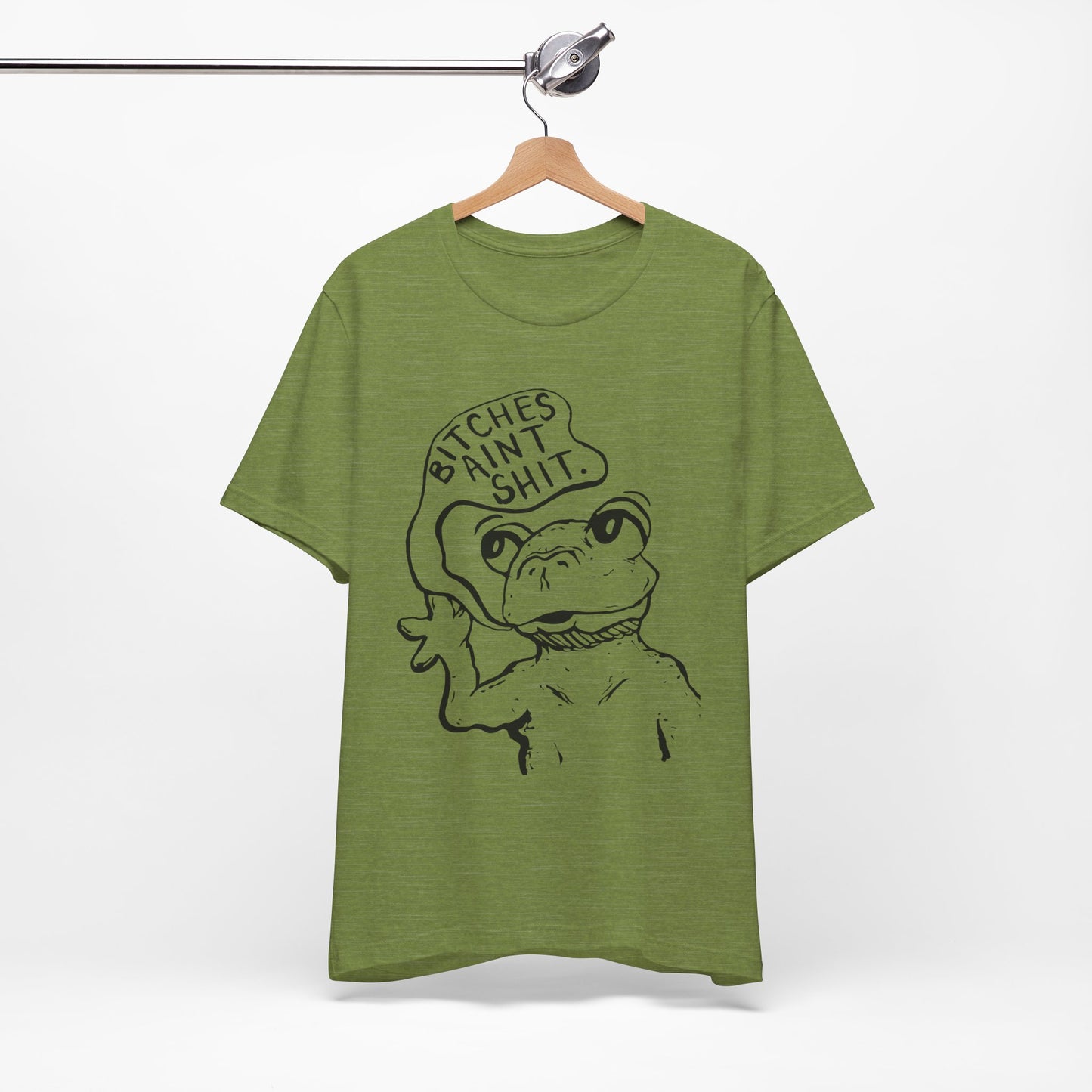 B*tches Ain't... Frog Shirt | Funny Cartoon Frog Meme Tee