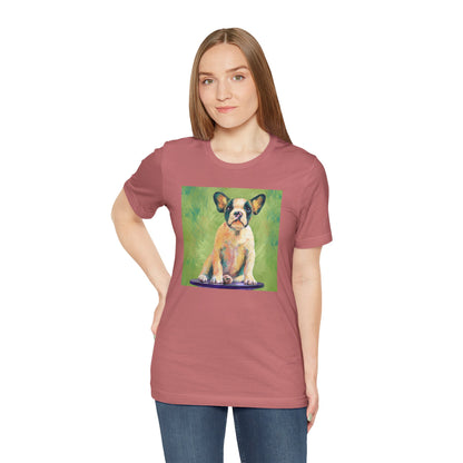 Colorful French Bulldog Shirt - Painterly Pop Art Dog Tee