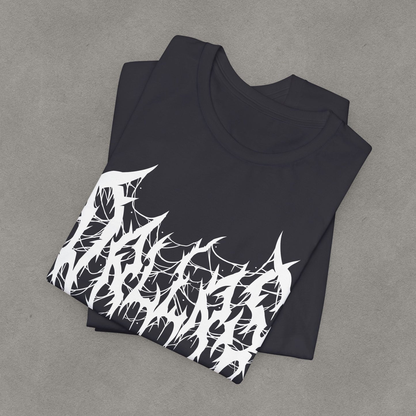Dallas Heavy Metal Logo T-Shirt - Black and White Graphic Tee