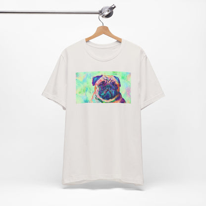 Colorful Pug Shirt - Painterly Pop Art Dog Tee