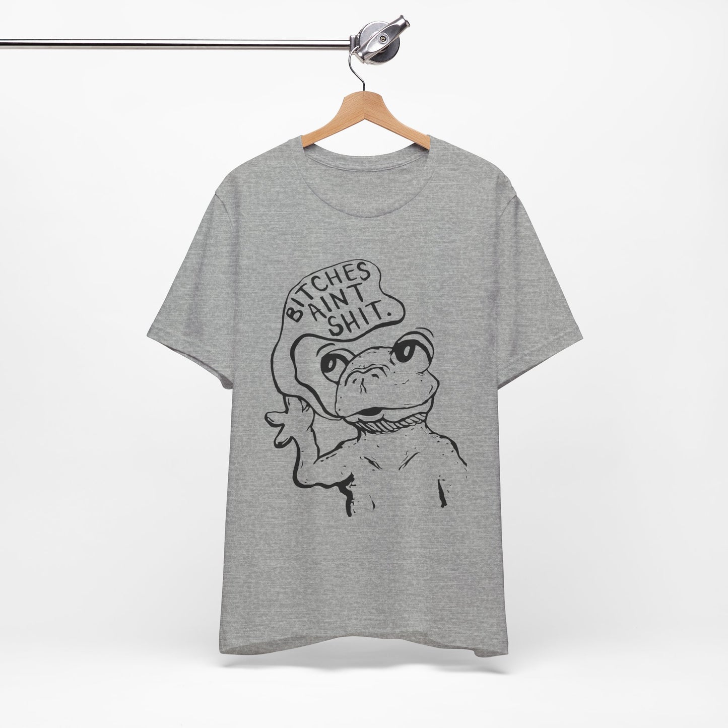 B*tches Ain't... Frog Shirt | Funny Cartoon Frog Meme Tee